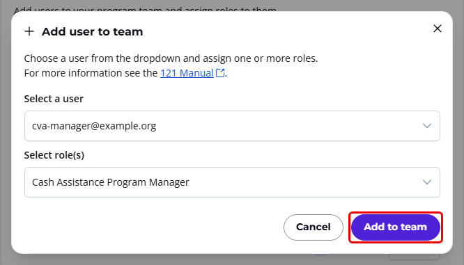 Program Team