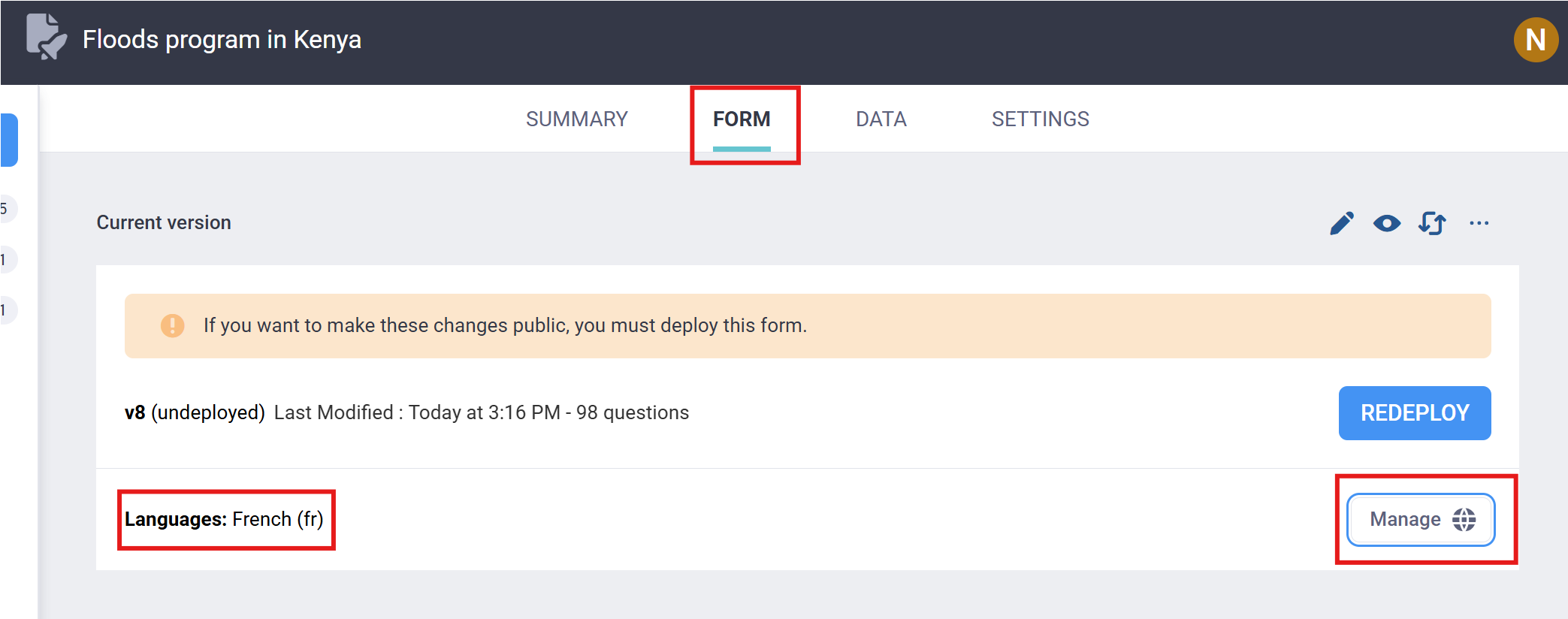 Registration data link